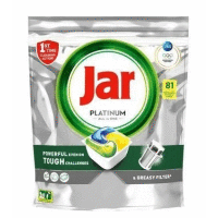 Detail - JAR Platinum tabl. do umývačky riadu 81ks Lemon JAR Platinum tabl. do umývačky riadu 81ks Lemon