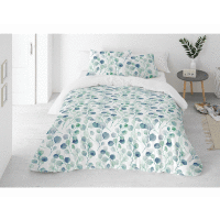 4 set perkalových obliečok EUKALYPTUS 2x/70x90, 140x220/