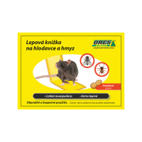 Detail - ORES lepová knižka na hlodavce a hmyz LP2 - arašidová EKOLAS ORES lepová knižka na hlodavce a hmyz LP2 - arašidová EKOLAS