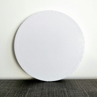 Podnos AME pevný kruh 30,8cm - Biely