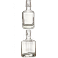 Fľaša Cubica - 0,20 bezfarebná