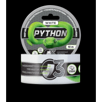Vysokopevnostná páska 10m biela PYTHON