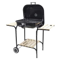 Záhradný gril na kolieskach 104x59x94cm PATIO