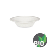 Miska okrúhla BIO cukrová trstina 400 ml, Ø 18 x 4 cm [10 ks] BIO GASTRO
