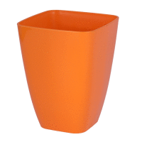 Kvetináč hranatý Orchidea oranžový FORM PLASTIC