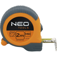 Zvinovací meter, ocel. 5 m x 25 mm s magnetom, NEO TOOLS