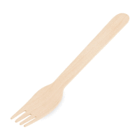 Vidlička z dreva 16 cm [100 ks] BIO GASTRO