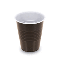 Automatový pohárik hnedo-biely 0,15 l -PS- (Ø 70mm)[100 ks] GASTRO