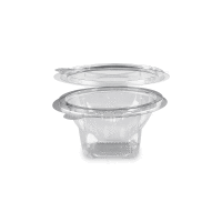 Miska okrúhla priehľadná s viečkom 250 ml (PET) [50 ks] GASTRO