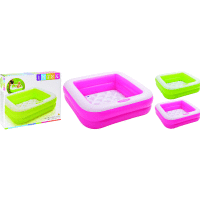 Detail - Nafukovací bazén štvorec 85x85x23 cm 2 druhy Nafukovací bazén štvorec 85x85x23 cm 2 druhy